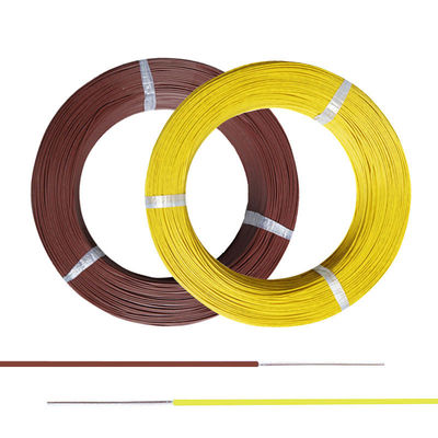 chất lượng  FEP 24 Gauge Solid Core Wire Silver Plated High Voltage Nhà máy