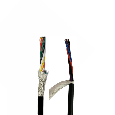 chất lượng  High Flex Robotic Cable Multi Core Electrical Cable ETFE Insulation PUR Jacket Nhà máy