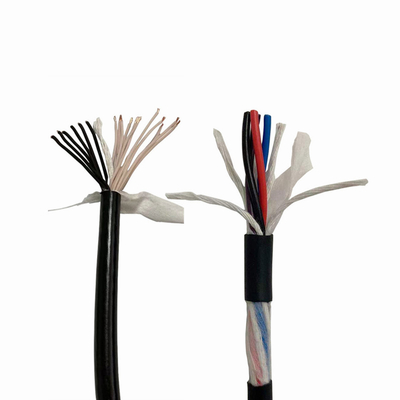 chất lượng  Stranded Bare Copper TPE Insulated Wire 4 Core Electrical Cable High Flexible Nhà máy