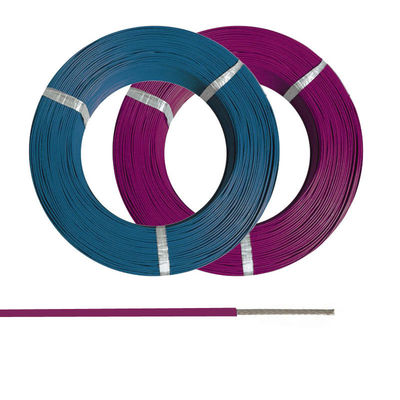 Sợi điện cách nhiệt bằng đồng bọc bạc nhiệt độ cao PFA với nhiều kích thước AWG AC600V và 1-5 lựa chọn lõi