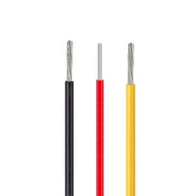 Dây cách điện PFA mạ bạc cỡ 12 với dải kích thước 36awg~3/0awg và 10 màu cơ bản