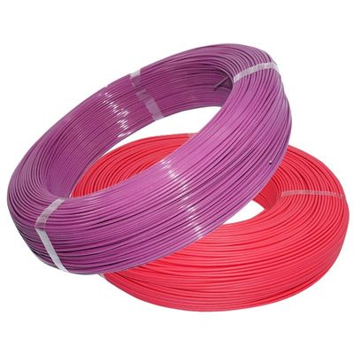 Dây cách điện PFA mạ bạc cỡ 12 với dải kích thước 36awg~3/0awg và 10 màu cơ bản