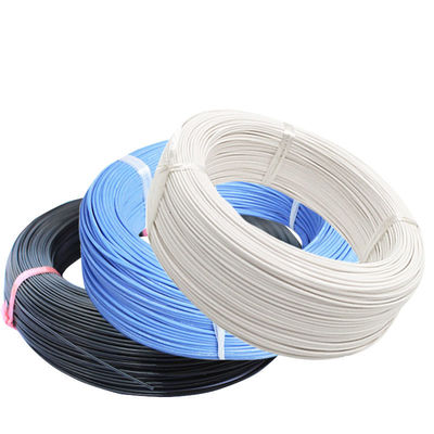 22AWG PFA Cáp đồng bọc bạc cách nhiệt với điện áp AC600V cho 1-5 ứng dụng lõi với kích thước 0,05-6mm2