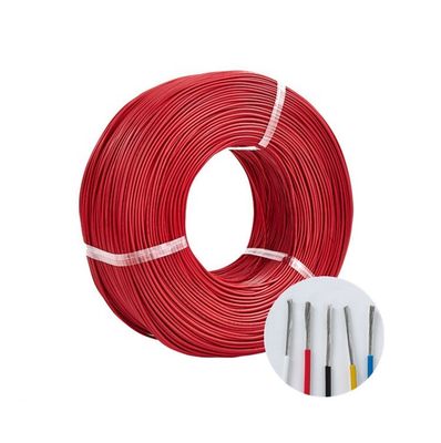 Dây đồng mạ bạc bện 24awg 19/36 cách điện PFA với khả năng kháng hóa chất và 9 màu