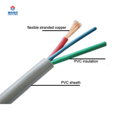 Cáp điện PVC 3 lõi 2.5mm H05VV-F của Trung Quốc
