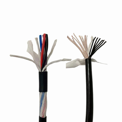4 lõi dây kéo dây cáp Cáp PVC có vỏ bọc nhiều sợi
