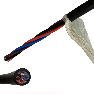 Cáp bọc cách điện PVC 0,75mm đa dây dẫn 4 lõi