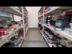 Cáp thiết bị cách điện bằng đồng PTFE mạ bạc ở nhiệt độ cao